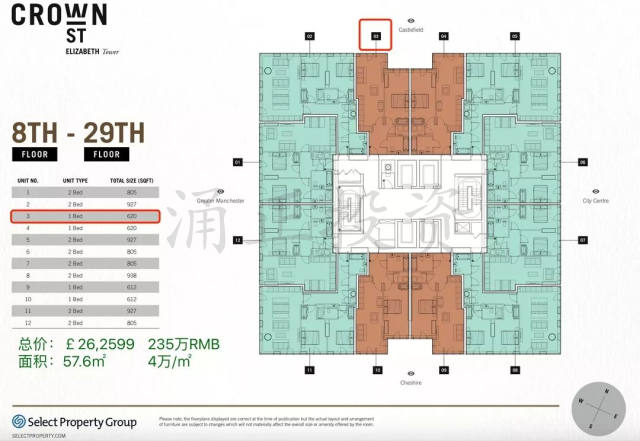 涌正投资俪景公寓elizabeth tower