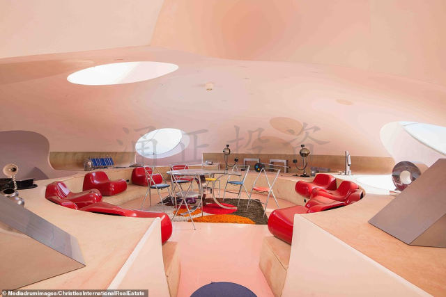 走进皮尔·卡丹价值3亿英镑的泡沫宫殿！这设计简直太梦幻了！