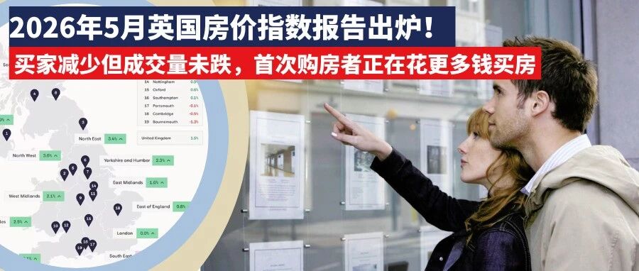 2026年5月英国房价指数